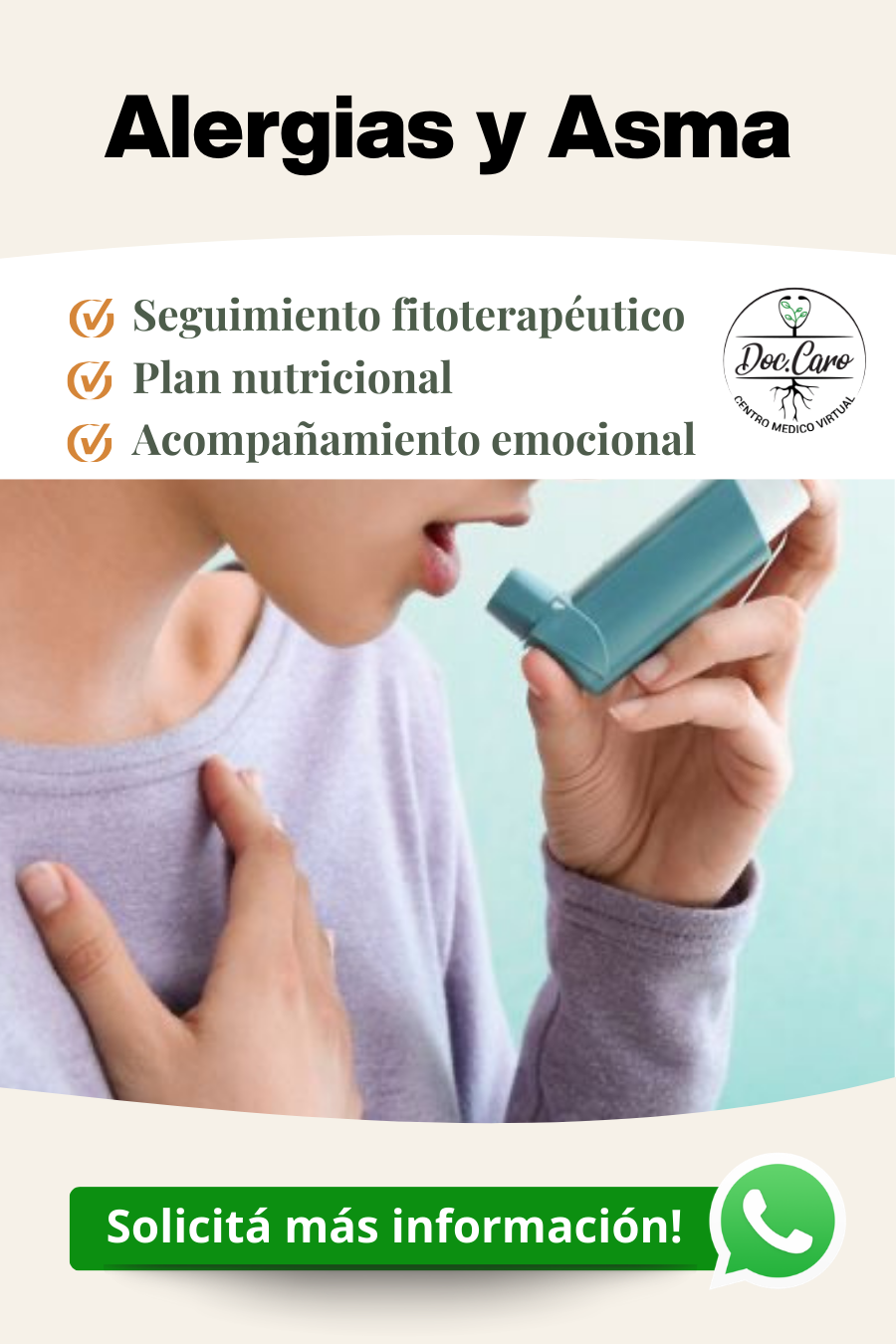 Plan Alergias y Asma - Doc.Caro Centro Médico Virtual